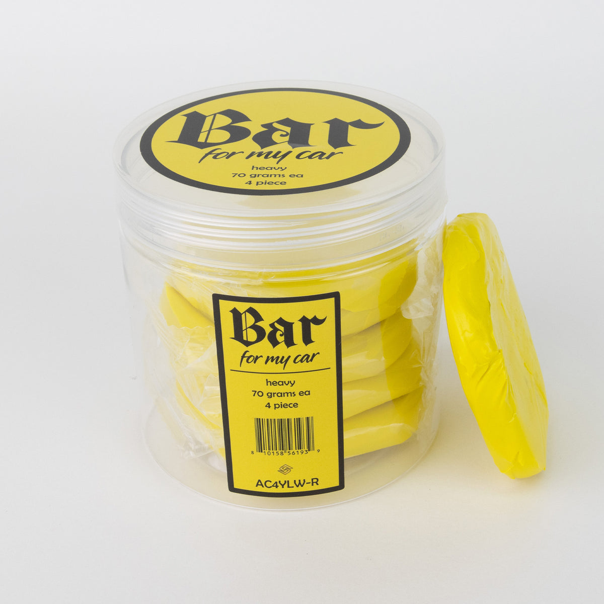 Yellow Heavy Duty Clay Bar-in-Jar