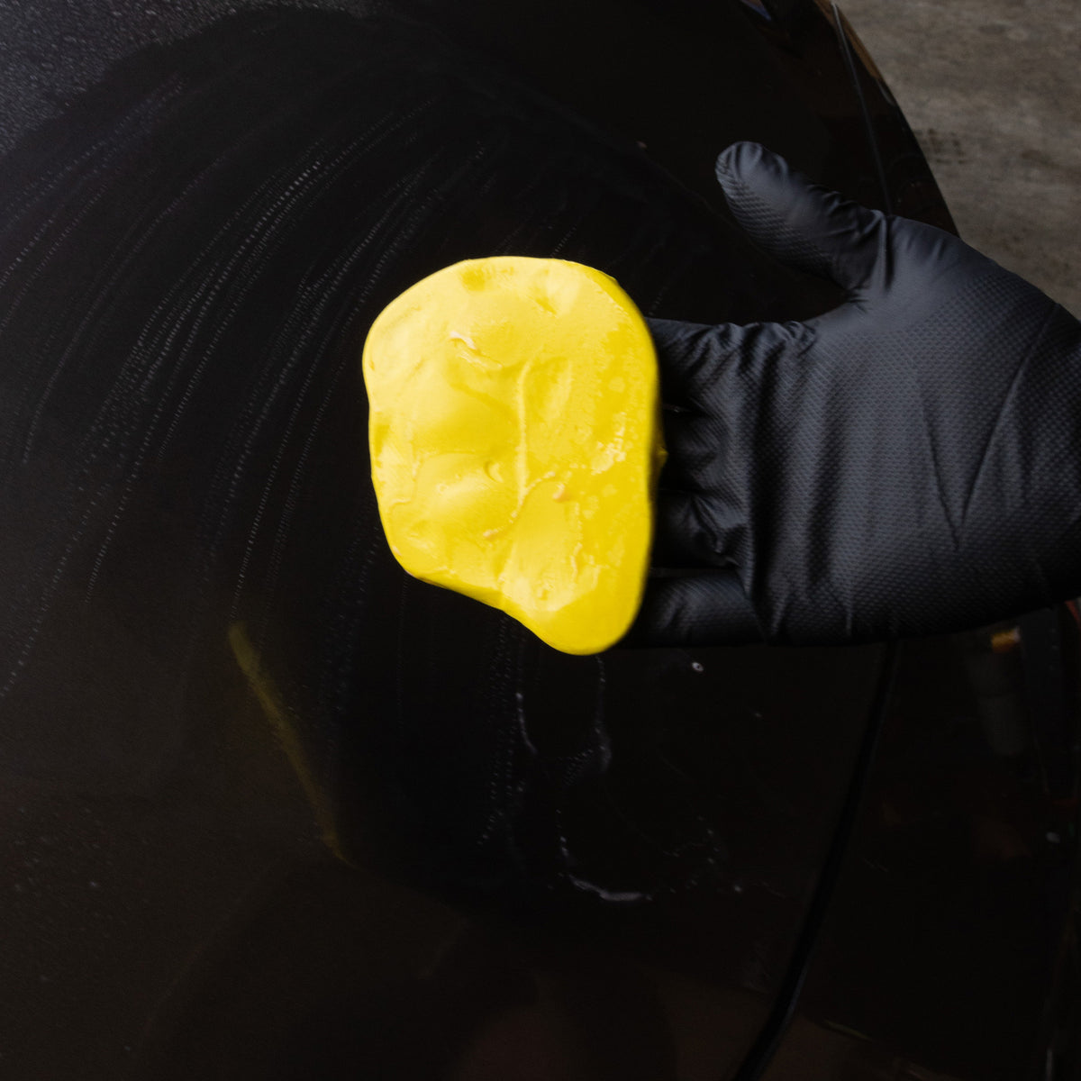 Yellow Heavy Duty Clay Bar-in-Jar